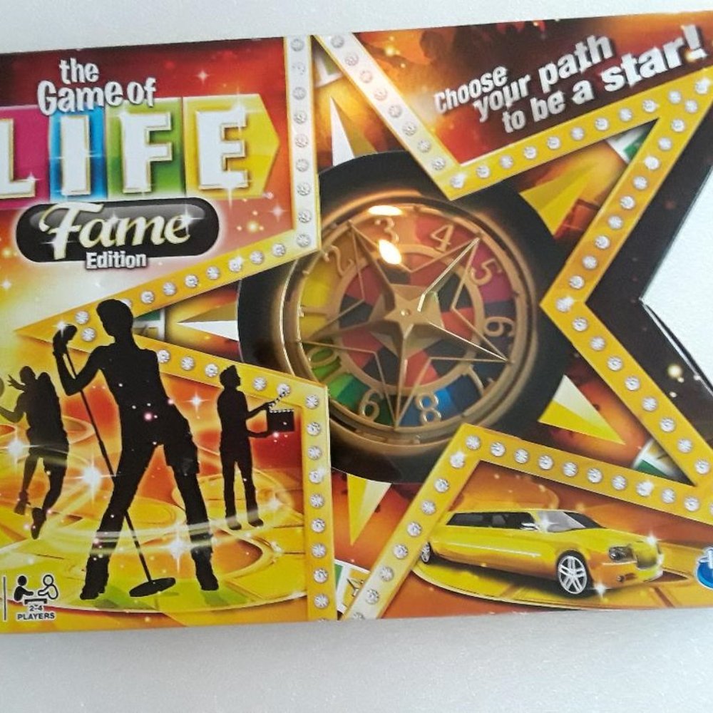 The Game of Life "Fame" Edition Board Game